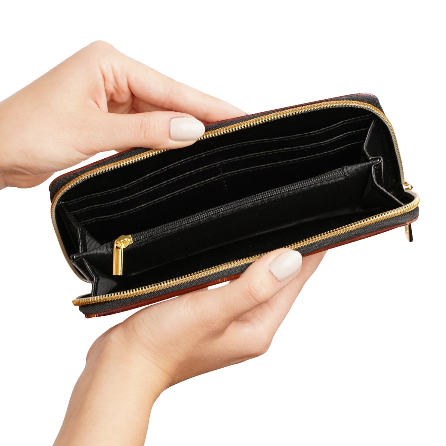 Women's Wallets - Deep Sea Vintage: Ocean-Toned in Vegan Leather