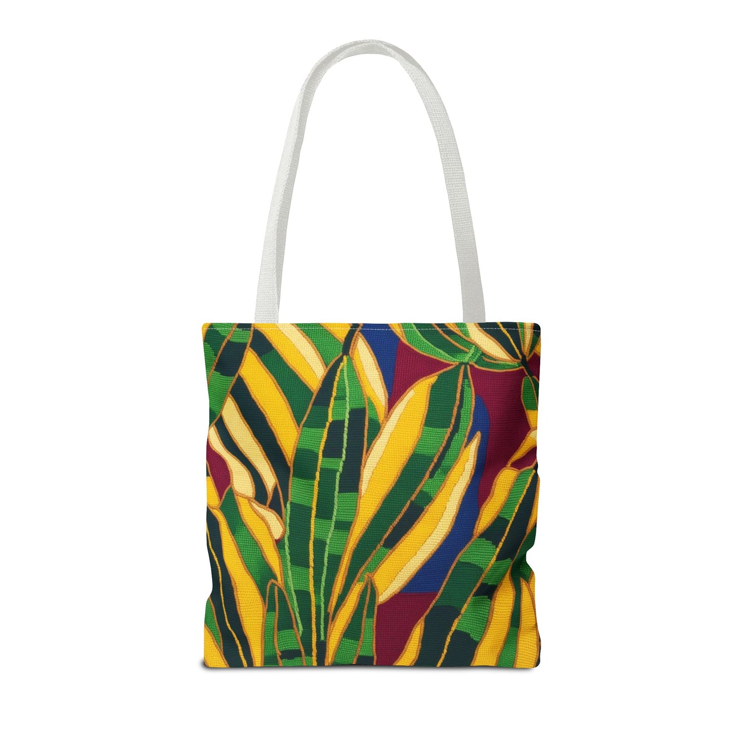 All-Over Colorful Tropical Palm Leaves Tote