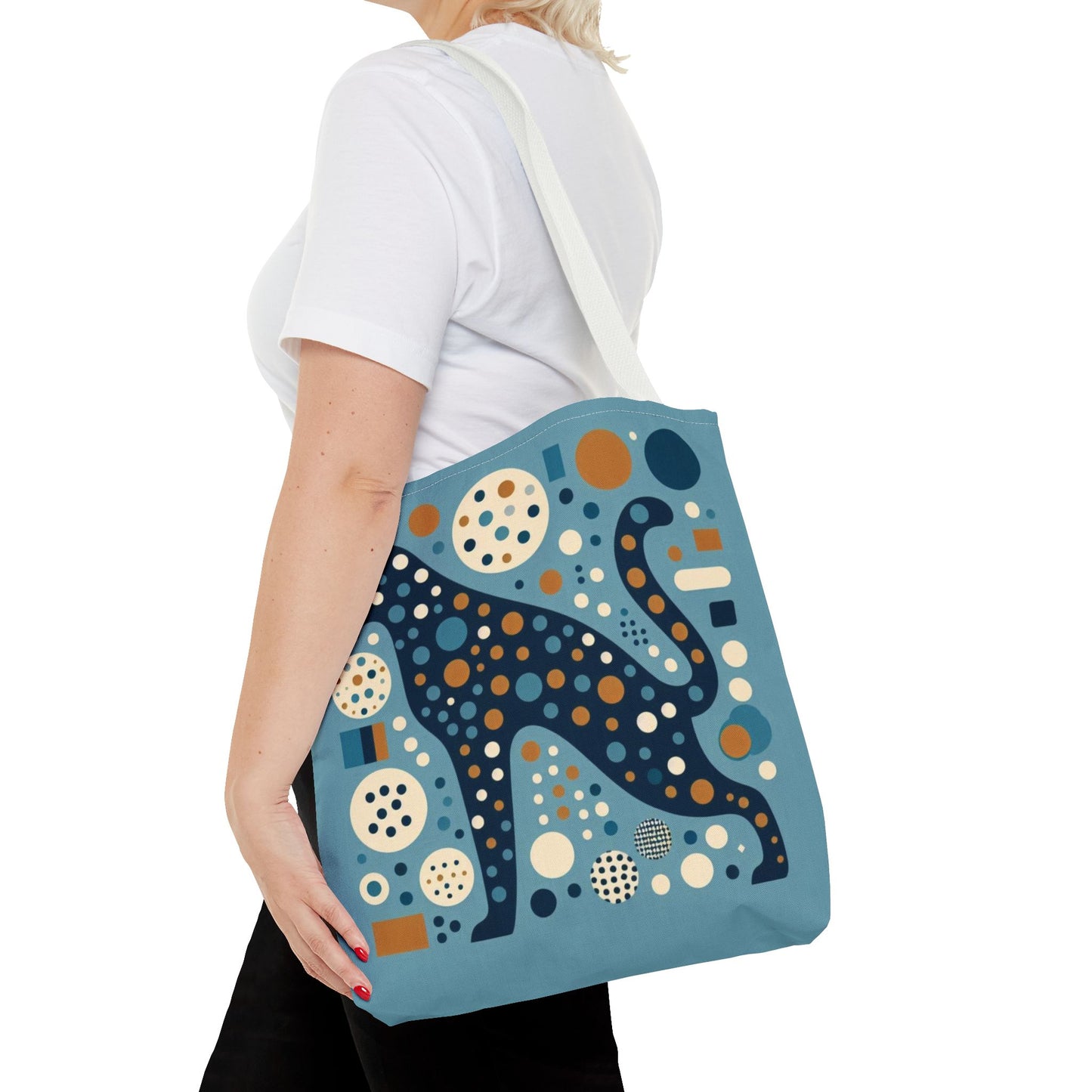 Cat Tote Bag | Colorful Animal Lover Gift | Reusable Shopping Bag | Animal Print Tote | Great Gift