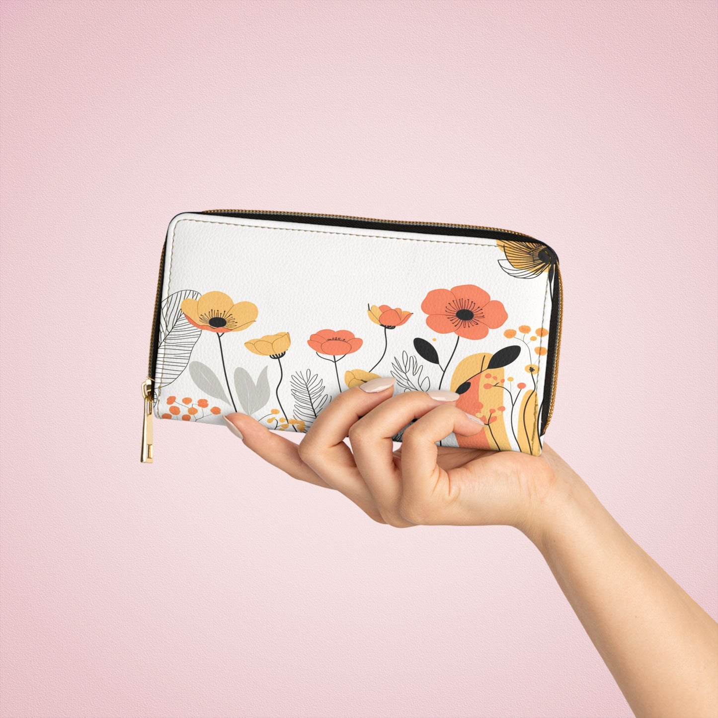 Women's Floral Wallet - Chic Summer Essentials