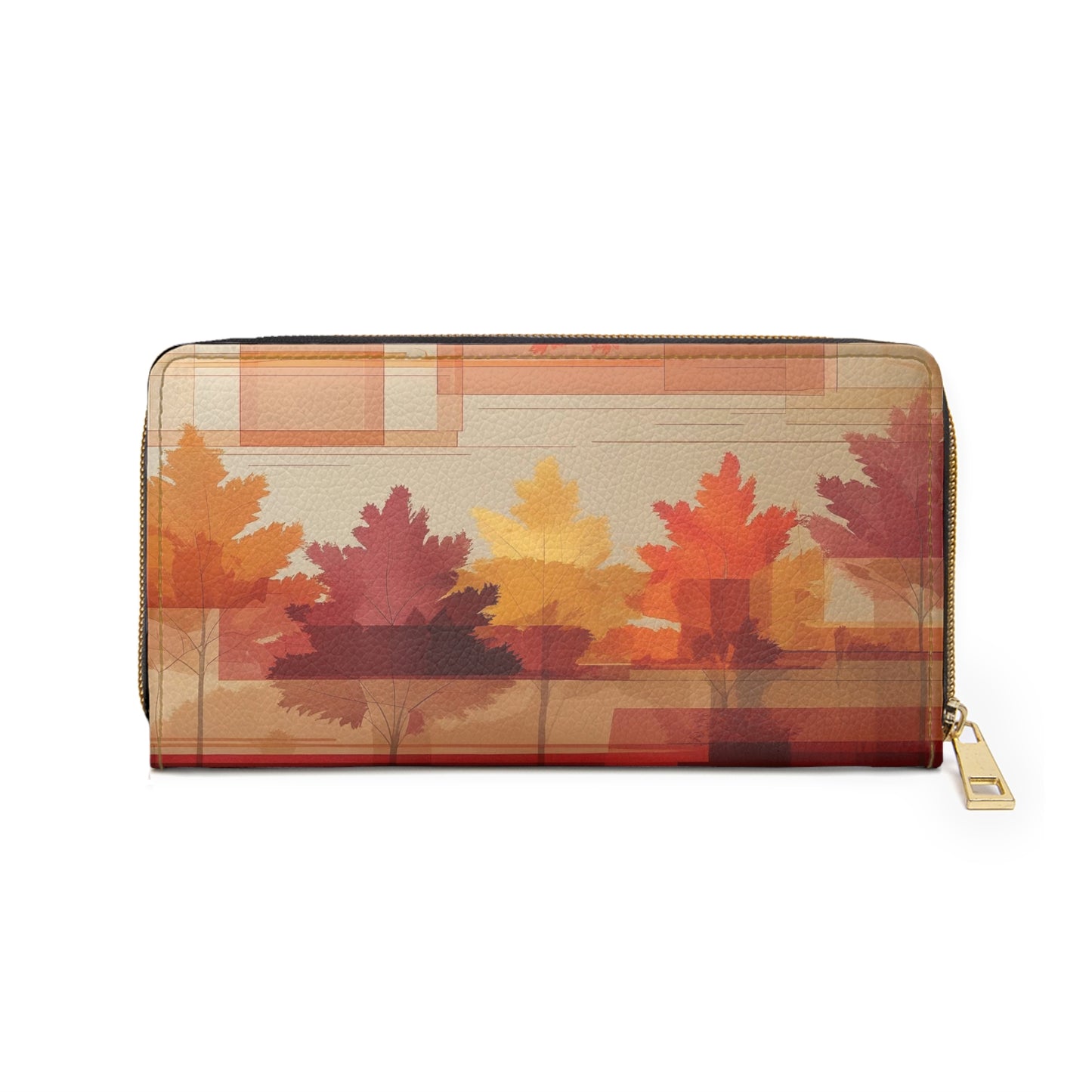 Women's EchoAutumn Wallet – Bold Fall Print Vegan Wallet