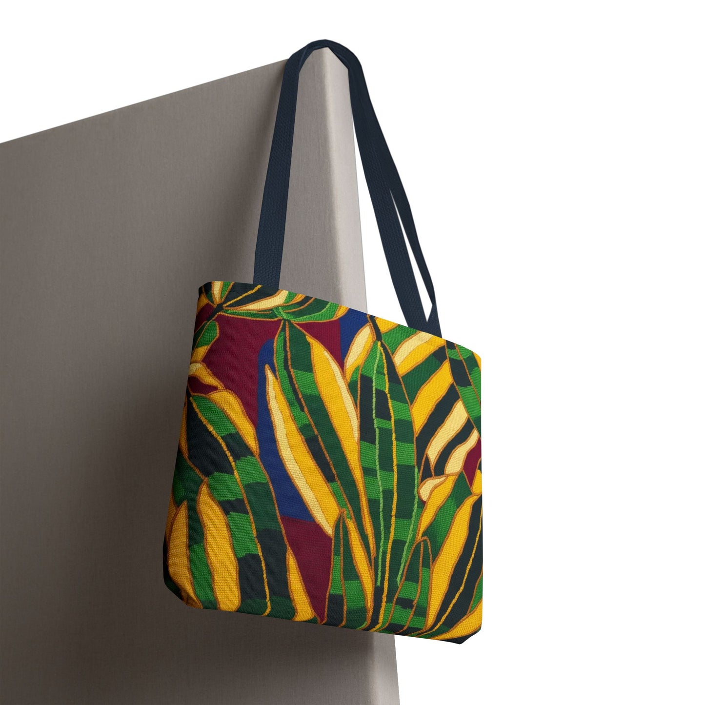 All-Over Colorful Tropical Palm Leaves Tote