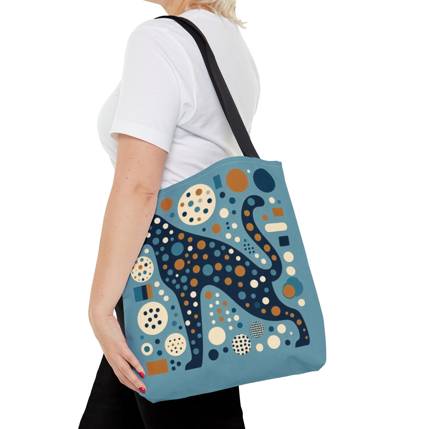 Cat Tote Bag | Colorful Animal Lover Gift | Reusable Shopping Bag | Animal Print Tote | Great Gift