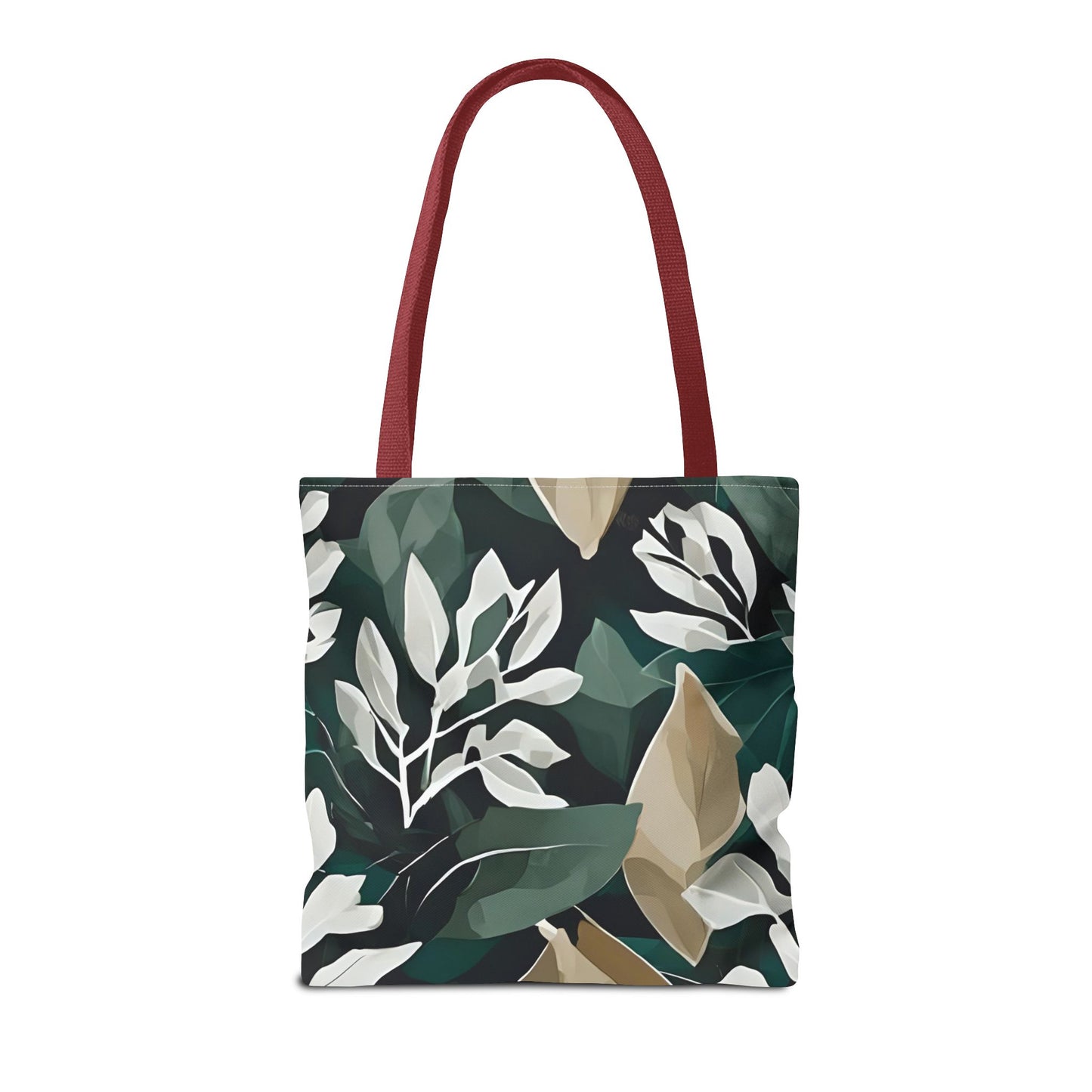 Autumn Leaf Pattern Abstract Tote Bag - Women's Reusable Shopping Bag