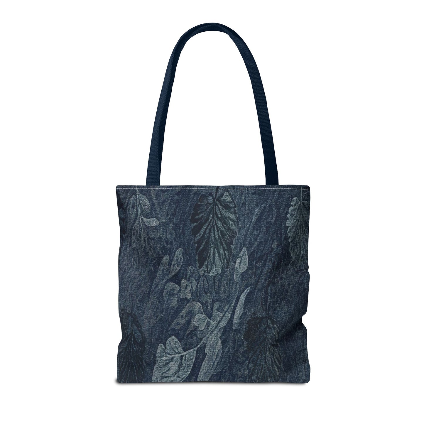Denim Canvas Womens Tote Bag - Abstract Atums Leaves Modern Bag For Women