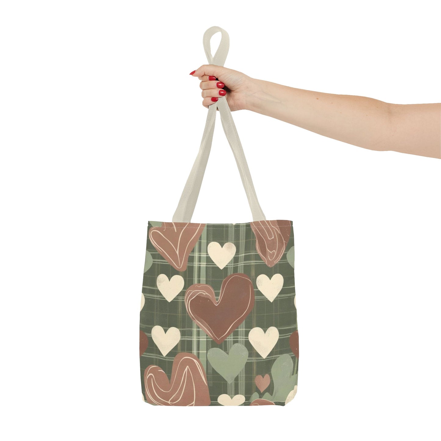 Boho Hearts - All-Over Print Women's Tote Bag