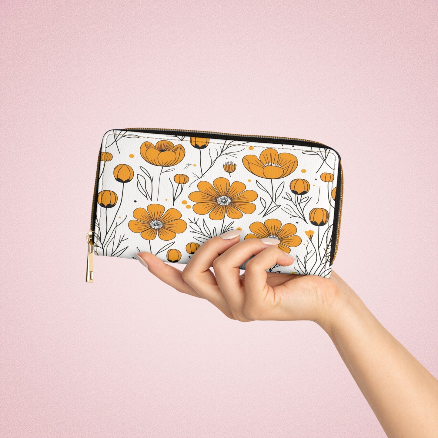 Women's Wildflower Bloom Wallet - Spirited Yellow