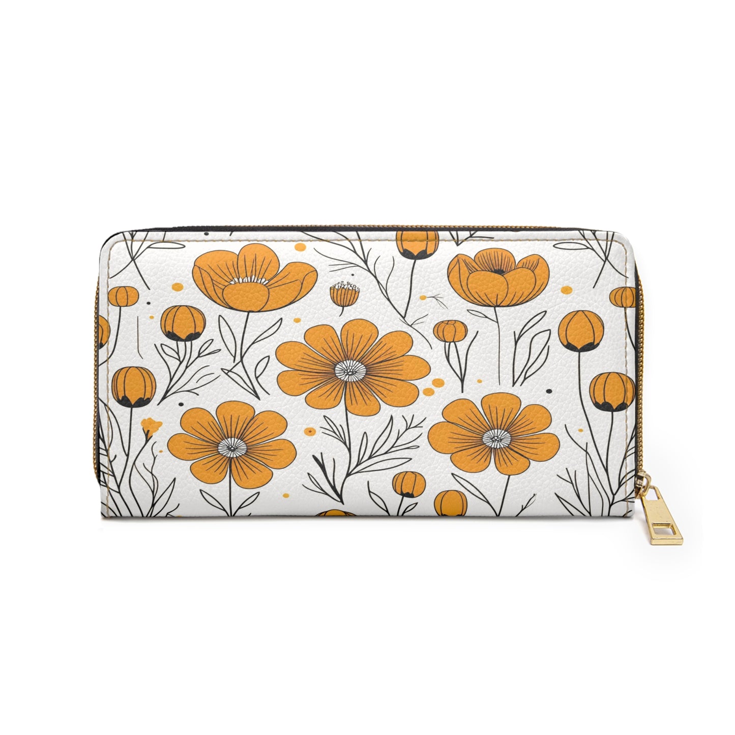 Women's Wildflower Bloom Wallet - Spirited Yellow