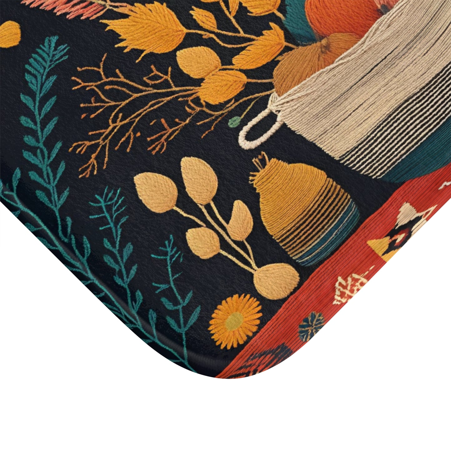 Modern Bath Mat – Autumn Harvest - Vibrant Decorative Mat for Home Décor