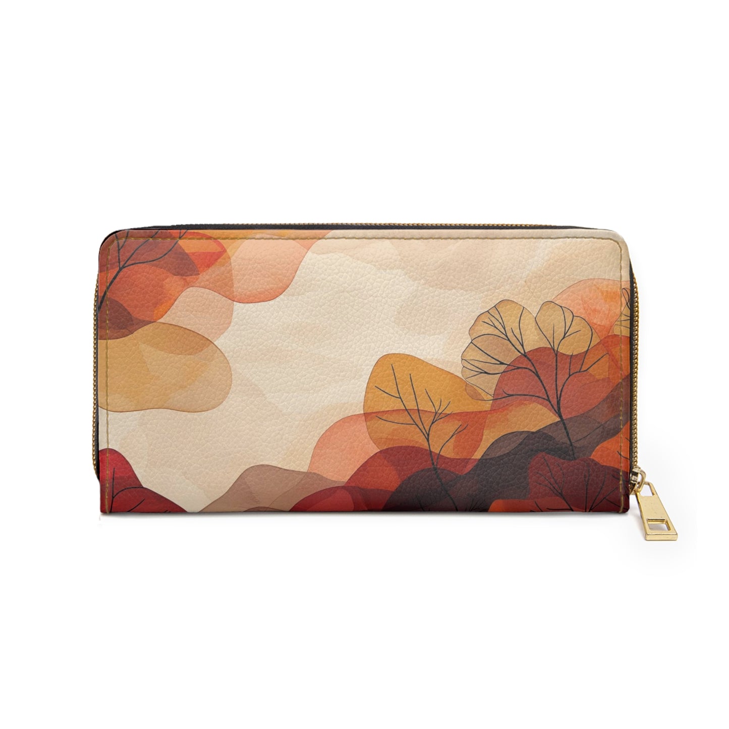 Women's Autumn Cider Leaf Wallet - Perfect for Everyday Use & Gifting