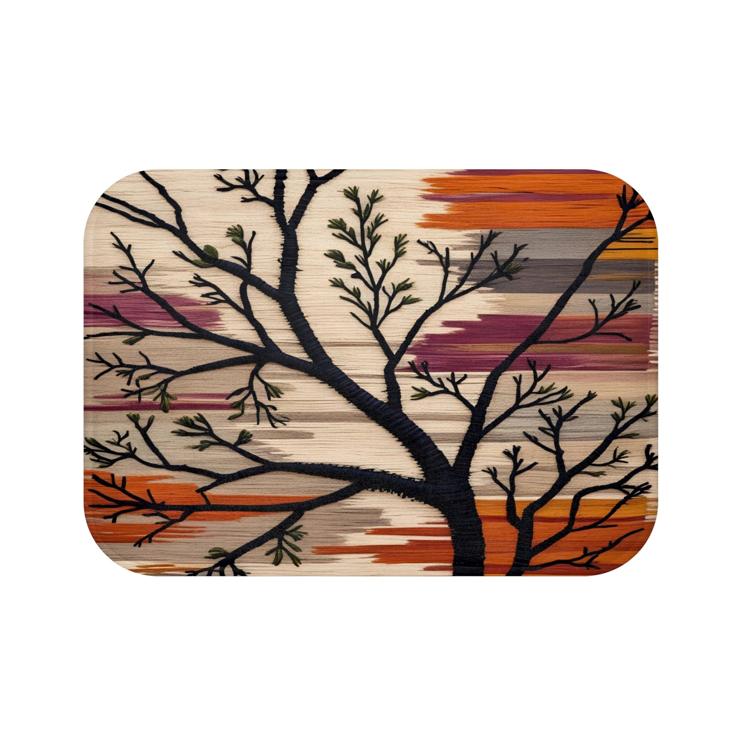 Modern Bath Mat – Autumn Decorative Mat for Home Décor