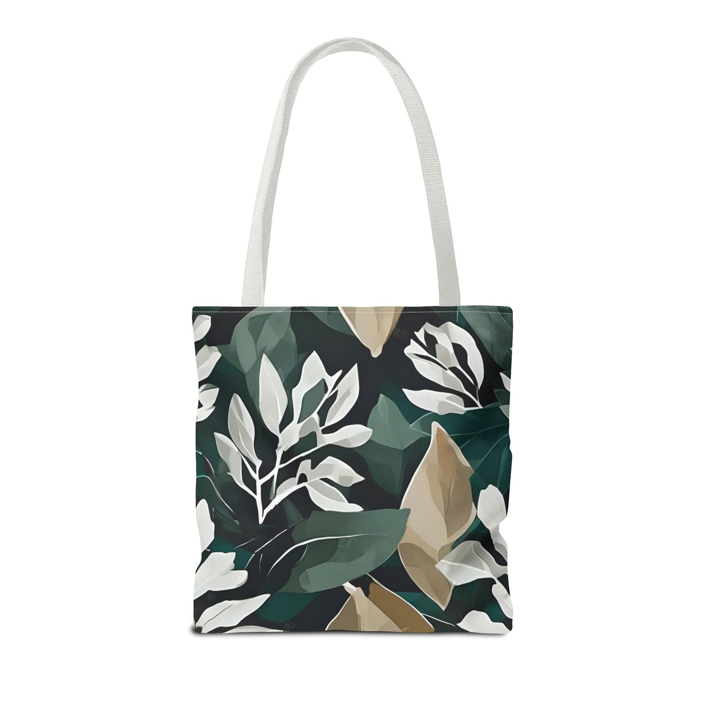 Autumn Leaf Pattern Abstract Tote Bag - Women's Reusable Shopping Bag