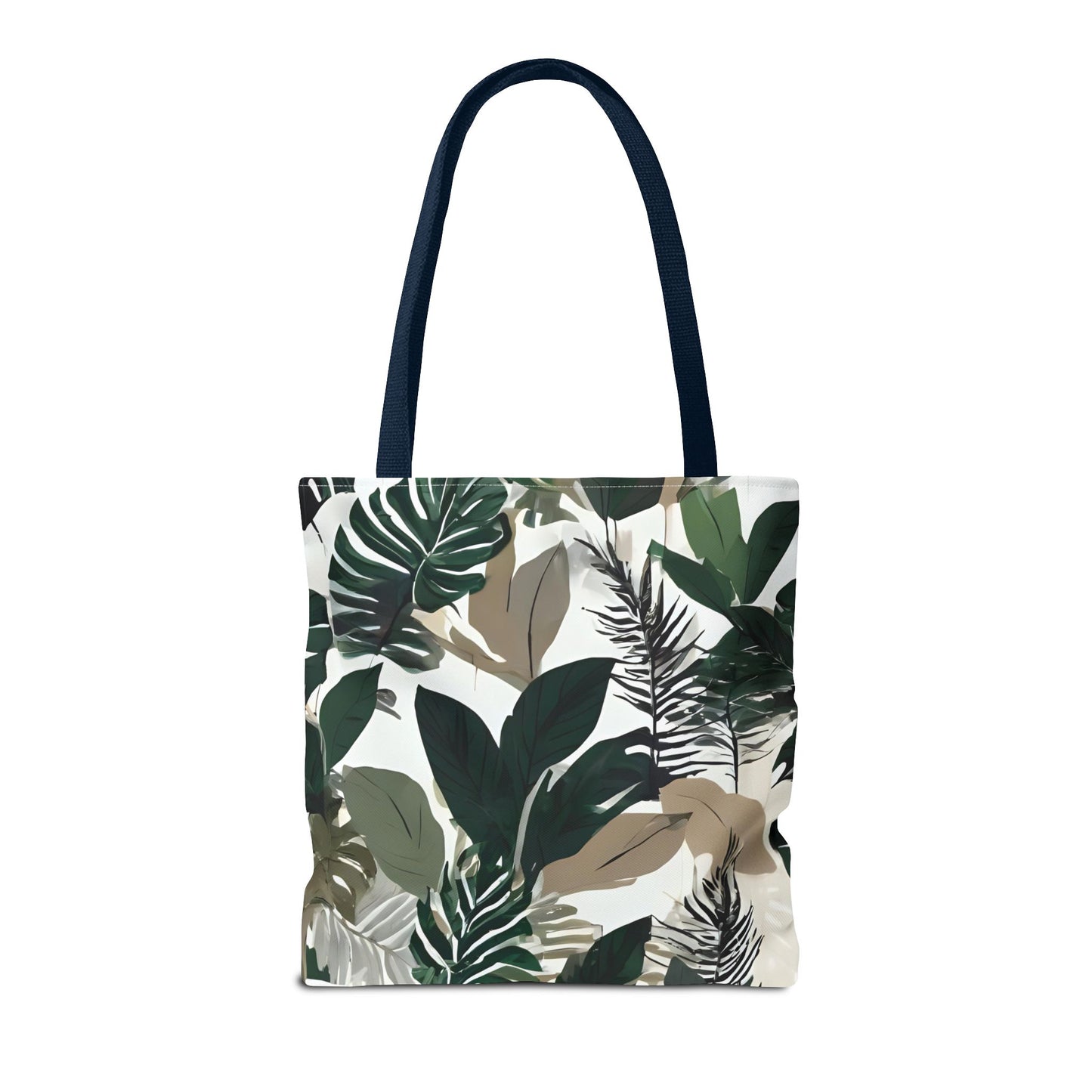All-Over Tropical Leaves Print - Women's Tote Bag