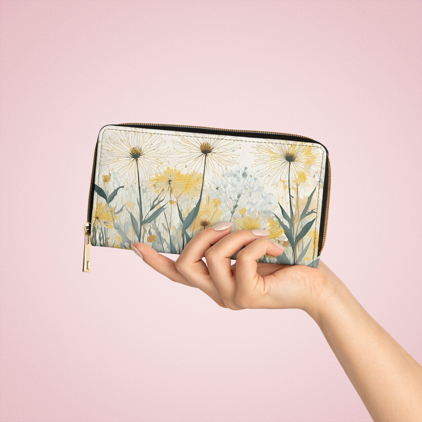 Women's Dandelion Wishes - Chic Summer Wallet Essentials