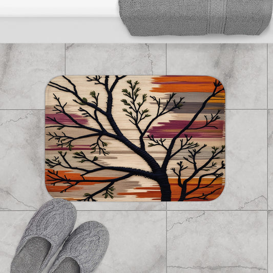 Modern Bath Mat – Autumn Decorative Mat for Home Décor