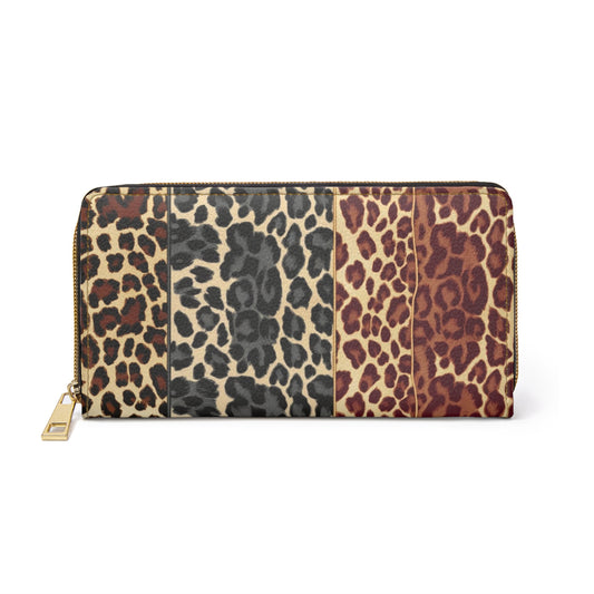 Women's Chic Stylish Leopard Print Wallet   - Perfect for Everyday Use & Gifting