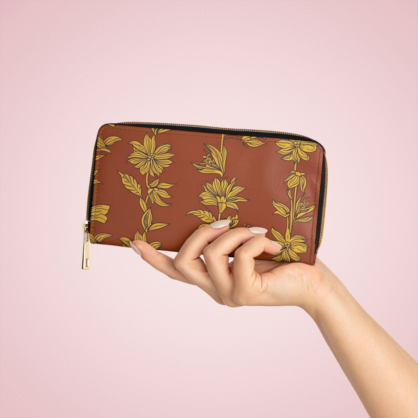 Women's Floral Wallet - Wildflower Vegan