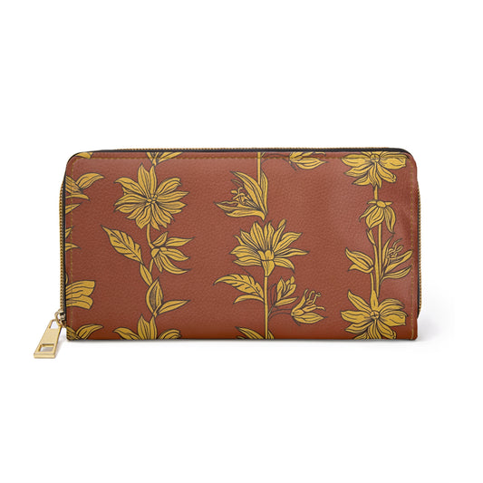 Women's Floral Wallet - Wildflower Vegan