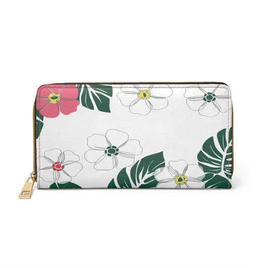 Women's Tropical Wallet - Vegan Montsera