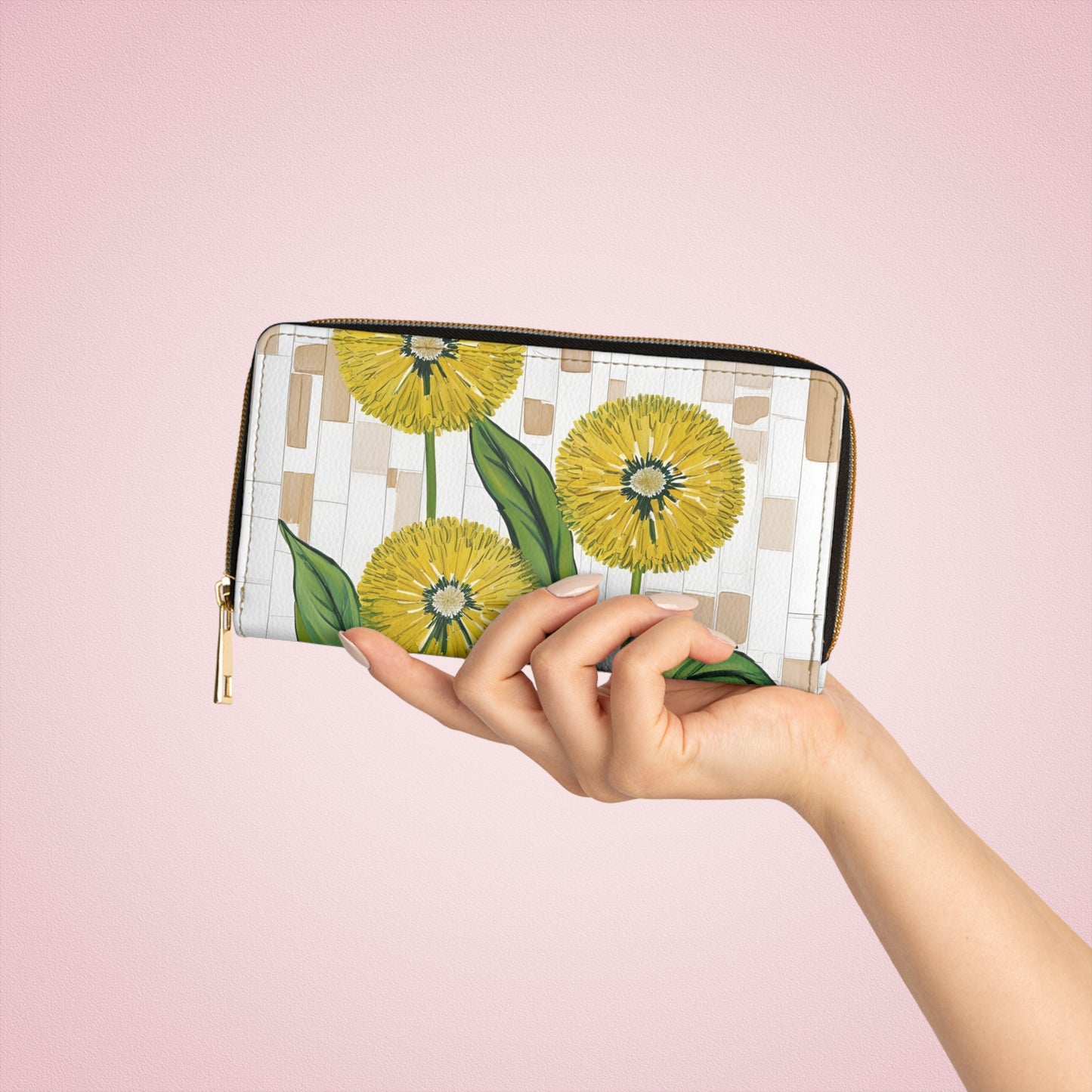 Women's Abstract Dandelion Wallet