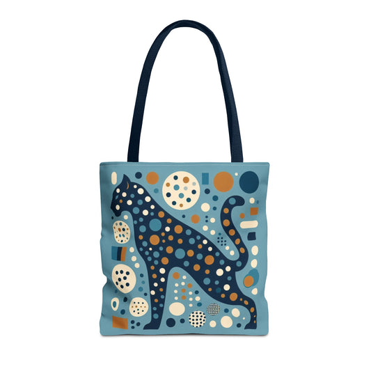 Cat Tote Bag | Colorful Animal Lover Gift | Reusable Shopping Bag | Animal Print Tote | Great Gift