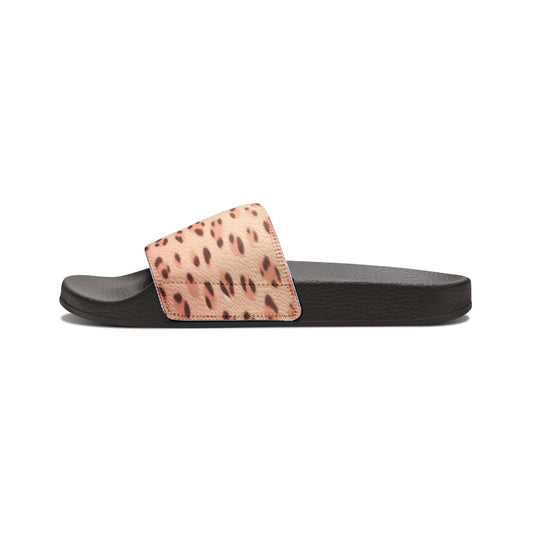 Spring/Summer Women's Pink Leopard Removable-Strap Sandals for Summer Fun, Comfortable Slide Sandals, Beach Footwear, Casual Outdoor Sandals, Travel Ready [...]